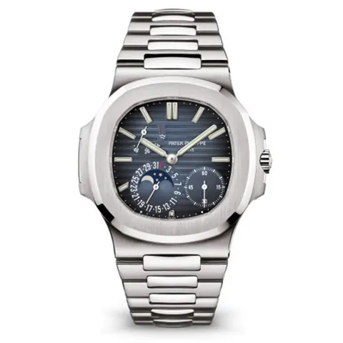 Patek Philippe Nautilus 5712 Black-Blue Dial Moon Phase