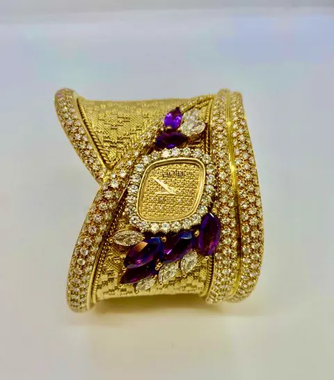 ETOILE Exquisite Amethyst Bracelet with diamonds