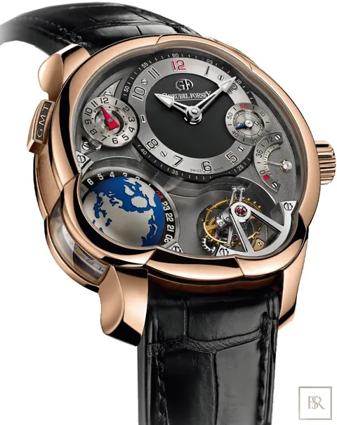Greubel Forsey GMT Tourbillon Anthracite Dial 43.5MM 250,000 for sale For Super Rich