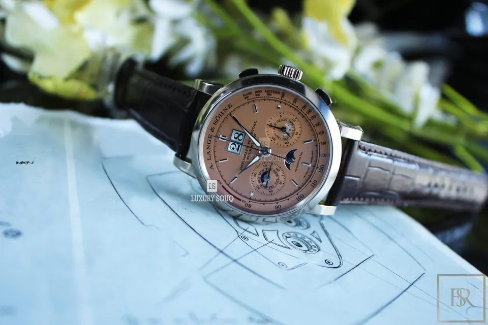 A. Lange & Söhne Datograph Perpetual Tourbillon 41.5 Limited Edition for sale For Super Rich A. Lange & Söhne Datograph Perpetual Tourbillon 41.5 Limited Edition for sale For Super Rich