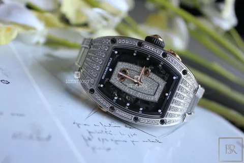 Richard Mille Ladies White Gold Diamond Set