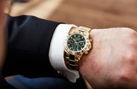 Rolex Daytona Gold Green Index 0 for sale For Super Rich Rolex Daytona Gold Green Index 0 for sale For Super Rich