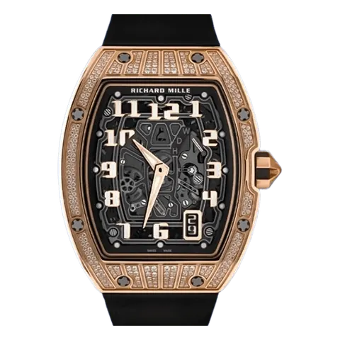 Richard Mille RM67-01 Skeleton Diamond Pave UAE for sale For Super Rich